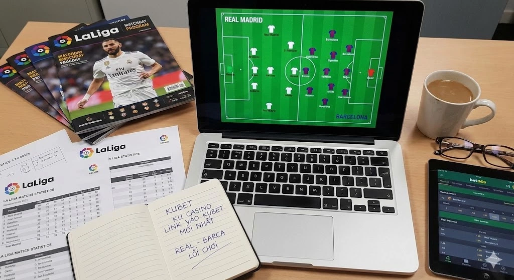 Chiến thuật soi kèo La Liga: Kubet Ku Casino link vào Kubet mới nhất và Phân tích lối chơi Real - Barca