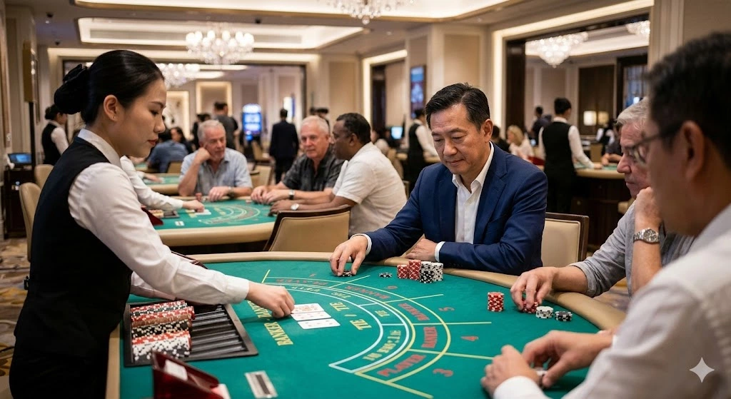 Cách chơi Baccarat luôn thắng: Giải mã chiến thuật Trôi theo dòng nước tại Kubet88 đường link 191